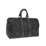 Louis Vuitton Vintage Pre-owned Canvas handvskor Black, Dam