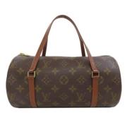 Louis Vuitton Vintage Pre-owned Tyg louis-vuitton-vskor Brown, Dam