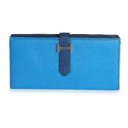 Hermès Vintage Pre-owned Laeder plnbcker Blue, Dam