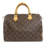 Louis Vuitton Vintage Pre-owned Canvas handvskor Brown, Dam