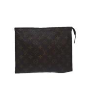 Louis Vuitton Vintage Pre-owned Canvas louis-vuitton-vskor Brown, Dam