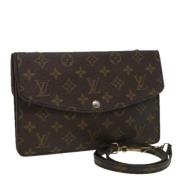 Louis Vuitton Vintage Pre-owned Canvas louis-vuitton-vskor Brown, Dam