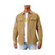 Dsquared2 Brun Corduroy Overshirt Beige, Herr