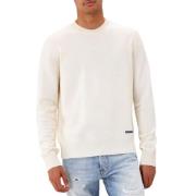 Dsquared2 Beige Ull Crewneck Pullover Beige, Herr