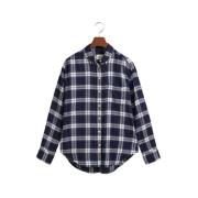 Gant Regular fit poplin skjorta Blue, Dam