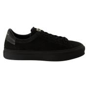 Givenchy City Sport Svart Nubuck Sneakers Black, Herr