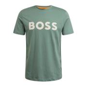 Hugo Boss Mäns Thinking T-shirt Green, Herr