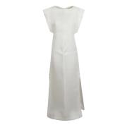 Max Mara Elegant Esotico Klänningar White, Dam