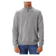 Ralph Lauren Långärmad Pullover Rådjur Ljusgrå Gray, Herr