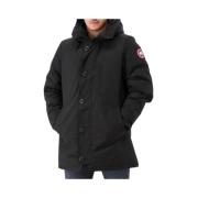 Canada Goose Svart Parka Jacka Vinter Värme Black, Herr