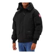 Canada Goose Svart Chillwack Bomberjacka med huva Black, Herr