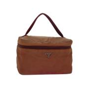 Prada Vintage Pre-owned Nylon prada-vskor Red, Dam