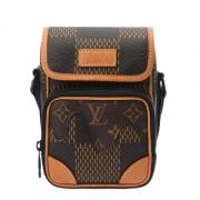 Louis Vuitton Vintage Pre-owned Canvas louis-vuitton-vskor Brown, Dam