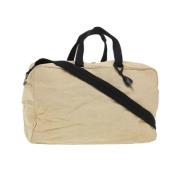 Prada Vintage Pre-owned Canvas prada-vskor Beige, Dam