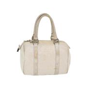 Fendi Vintage Pre-owned Canvas handvskor Gray, Dam