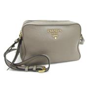 Prada Vintage Pre-owned Laeder prada-vskor Gray, Dam