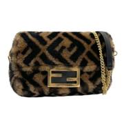 Fendi Vintage Pre-owned Tyg fendi-vskor Brown, Dam