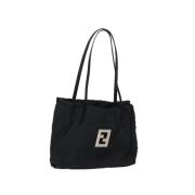 Fendi Vintage Pre-owned Nylon fendi-vskor Black, Dam