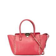 Valentino Vintage Pre-owned Laeder handvskor Pink, Dam