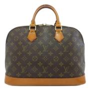 Louis Vuitton Vintage Pre-owned Canvas louis-vuitton-vskor Brown, Dam