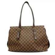 Louis Vuitton Vintage Pre-owned Canvas louis-vuitton-vskor Brown, Dam