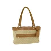 Louis Vuitton Vintage Pre-owned Canvas louis-vuitton-vskor Beige, Dam