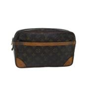 Louis Vuitton Vintage Pre-owned Canvas louis-vuitton-vskor Brown, Dam