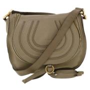 Chloé Pre-owned Pre-owned Laeder axelremsvskor Beige, Dam