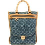 Louis Vuitton Vintage Pre-owned Canvas louis-vuitton-vskor Blue, Dam