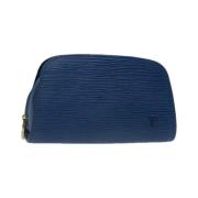 Louis Vuitton Vintage Pre-owned Laeder louis-vuitton-vskor Blue, Dam