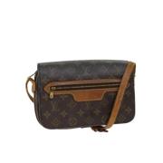 Louis Vuitton Vintage Pre-owned Canvas louis-vuitton-vskor Brown, Dam