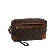 Louis Vuitton Vintage Pre-owned Canvas louis-vuitton-vskor Brown, Dam