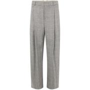 Vince Heritage Grey Rutiga Byxor Gray, Dam