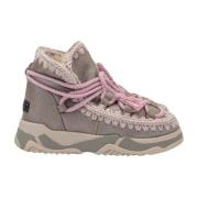 Mou Lace Trainer i Taupe Beige, Dam