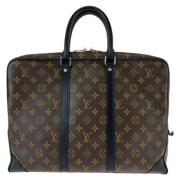 Louis Vuitton Vintage Pre-owned Canvas louis-vuitton-vskor Brown, Herr