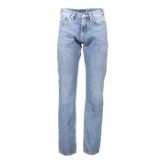 Gant Slim Fit Denim Jeans Blå Tvättad Blue, Herr