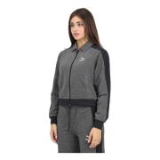 Puma Svart Zip T7 Damtröja Gray, Dam