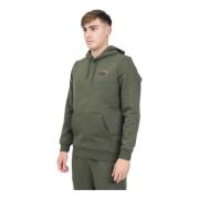 Puma Grön hoodie med liten logotröja Green, Herr