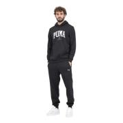 Puma Svart Squad Tracksuit Höst Vinter Black, Herr