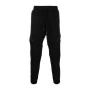 C.p. Company Frakbyxor med Lens Sweatpants Stil Black, Herr