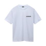 Napapijri Snygg Herr T-shirt White, Herr