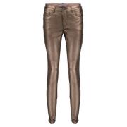 Geisha Coated Jeans Model 41500-10 Brown, Dam