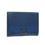 Louis Vuitton Vintage Pre-owned Laeder louis-vuitton-vskor Blue, Dam