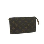 Louis Vuitton Vintage Pre-owned Canvas louis-vuitton-vskor Brown, Dam