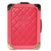 Chanel Vintage Pre-owned Laeder chanel-vskor Pink, Dam