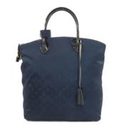 Louis Vuitton Vintage Pre-owned Tyg louis-vuitton-vskor Blue, Dam