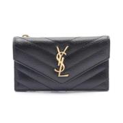 Saint Laurent Vintage Pre-owned Laeder hem-och-kontorstillbehr Black, ...