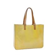 Louis Vuitton Vintage Pre-owned Laeder louis-vuitton-vskor Yellow, Dam