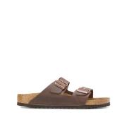 Birkenstock Bruna Arizona Sandaler Brown, Herr