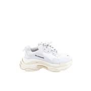 Balenciaga Vintage Pre-owned Tyg sneakers White, Herr